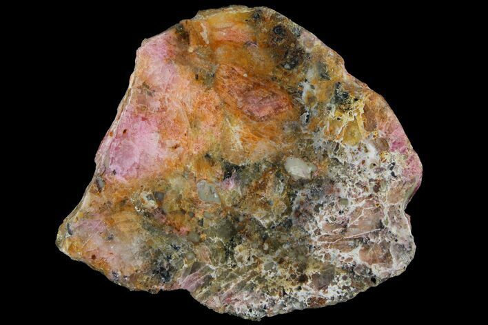 Polished Cobaltoan Calcite Slab - Congo #94971